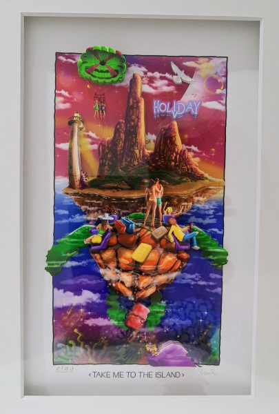 3D Pop Art - Take Me To The Island